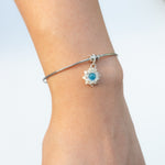 Blooming Lotus Silver Bracelet – Sterling Silver 925 | Hinkik Jewelry