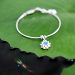 Blooming Lotus Silver Bracelet – Sterling Silver 925 | Hinkik Jewelry