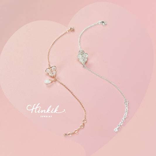 สร้อยข้อมือดอกไม้มงกุฏอันสง่างาม