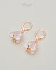 Rose Gold-Plated Ruk Flower Earrings