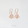 Rose Gold-Plated Ruk Flower Earrings