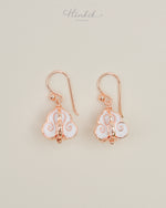 Rose Gold-Plated Ruk Flower Earrings