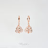 Rose Gold-Plated Ruk Flower Earrings