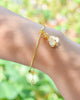 Ruk Flower Bangle Bracelet - 18K Gold-Plated