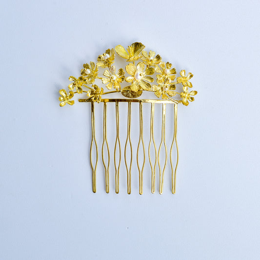 Hinkik Jewelry Flower Hair Comb