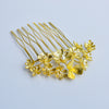 Hinkik Jewelry Flower Hair Comb