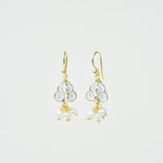 Dok Ruk Earrings with Tiny Pearl Tassels