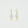 Dok Ruk Earrings with Tiny Pearl Tassels