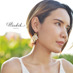 Seashell-Inspired Freshwater Pearl Earrings