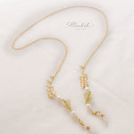Crown Flower Pearl Chain for Glasses and Face Masks