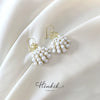 Seashell-Inspired Freshwater Pearl Earrings