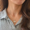 Blooming Jasmine Pearl Necklace – Sterling Silver