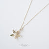 Blooming Jasmine Pearl Necklace – Sterling Silver