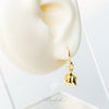 Single Pikul Flower (Spanish Cherry) Earrings – 18K Gold Color (Nickel Free) ✨