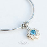 Blooming Lotus Silver Bracelet – Sterling Silver 925 | Hinkik Jewelry