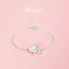 Elegant Crown Flower Bracelet